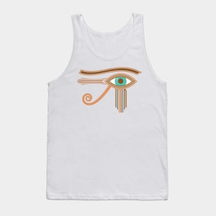 Eye of Horus Ancient Egyptian Amulet for Health Tank Top